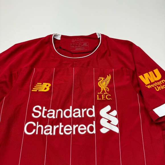 Kid’s 2019/2020 New Balance LFC Liverpool #9 Soccer Jersey Size Medium - Picture 2 of 6